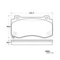 Raybestos ST43 Racing Brake Pads, SRT-8, Charger, Magnum, RC 1149