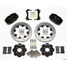 Wilwood Dynapro Drilled, Slotted Brake Kit, Front, Cooper, 140-8528-D