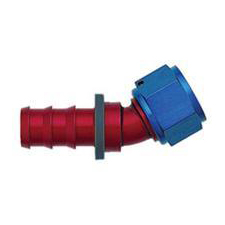 XRP - AN 12 - 30 Degree Push-On Hose End - Aluminum