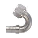 XRP -20 HS-79 150 Degree Hose End - Aluminum - Super Nickel Plated