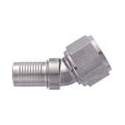 XRP -10 HS-79 30 Degree Hose End - Aluminum - Super Nickel Plated