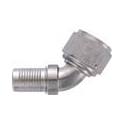 XRP -4 HS-79 60 Degree Hose End - Aluminum - Super Nickel Plated