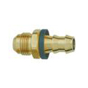 XRP - AN 12 Straight 37 Degree Male Flare Push-On Hose End - Brass