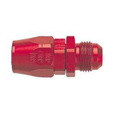 XRP AN 6 Straight Double Swivel Hose End to Male 9/16-18, AN 6
