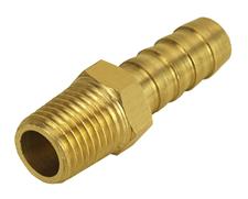 Derale 1/4 in. NPT Male to 3/8 in. Hose Barb Fitting,  98100