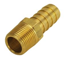 Derale 3/8 in. NPT Male to 1/2 in. Hose Barb Fitting,  98102