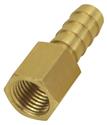 Derale 1/4 in. NPT Female to 3/8 in. Hose Barb Fitting,  98104
