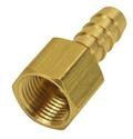 Derale 3/8 in. NPT Female to 3/8 in. Hose Barb Fitting,  98105