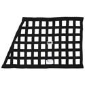 Crow Solid Mount Window Net, Black, 18x24x29, SFI, 11649