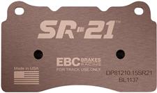 EBC SR21 Sintered Metal Race Pads, Camaro, C7 Corvette, Viper, Mustang, BRZ, DP81210.15SR21