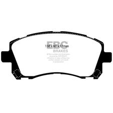 EBC RP-X Front Race Pads, Forester, Impreza, Legacy, Outback, DP81134RPX