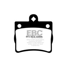 EBC Ultimax2 Rear Brake Pads, Mercedes C220, C230, UD739