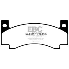 EBC Red Stuff FRONT Brake Pads, Challenger, Charger, Barracuda, Fury, DP31176C