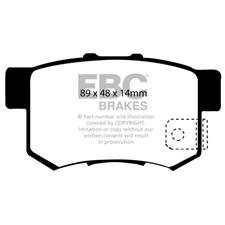 EBC Green Stuff Rear Brake Pads, Integra, RSX, Accord, Civic, S2000, DP21193