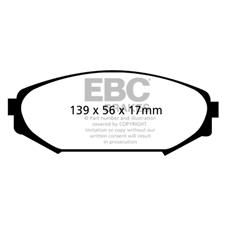 EBC Ultimax2 Front Brake Pads, Acura MDX, Honda Odyssey, UD793