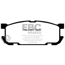 EBC Yellow Stuff REAR Brake Pads, Mazda Miata MX5, DP41453R