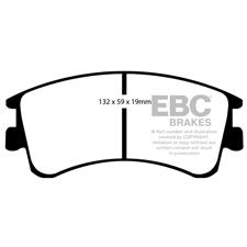 EBC Ultimax2 Front Brake Pads, Mazda 6, UD957