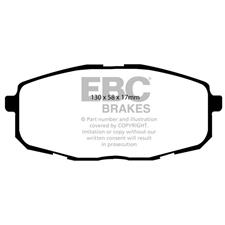 EBC Yellow Stuff FRONT Brake Pads, Hyundai Elantra, Kona, Kia Forte, Soul, DP41562R