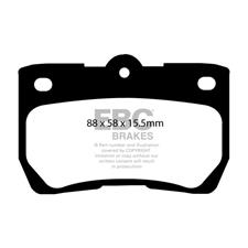 EBC Ultimax2 Rear Brake Pads, GS300, GS350, GS460, IS250, IS350, UD1113