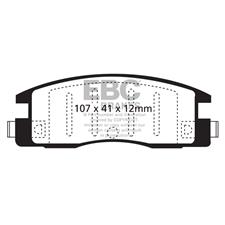 EBC Ultimax2 Rear Brake Pads, Isuzu Amigo, Pick-up, Trooper, UD398