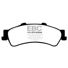 EBC Green Stuff Rear Brake Pads, Cadillac Deville, DTS, DP21630