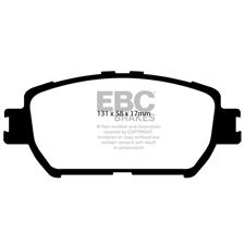 EBC Ultimax2 Front Brake Pads, Lexus GS300, IS250, Toyota Camry, UD908