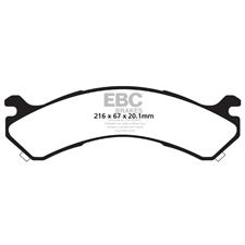 EBC Green Stuff Rear Brake Pads, Silverado 3500, Sierra 3500, DP61663
