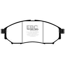 EBC Red Stuff FRONT Brake Pads, EX35, G25, G35, G37, 350Z, 370Z, DP31671C