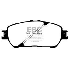 EBC Ultimax2 Front Brake Pads, ES300, Avalon, Camry, Tacoma 2WD, UD906