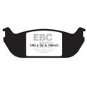 EBC Yellow Stuff REAR Brake Pads, Lincoln Aviator, DP41686R