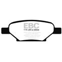 EBC Red Stuff REAR Brake Pads, Cobalt, HHR, Malibu, G5, G6, Pursuit, DP31704C