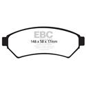 EBC Ultimax2 Front Brake Pads, Lacrosse, Uplander, Grand Prix, MV-1, UD1075