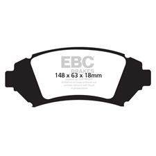 EBC Green Stuff Front Brake Pads, Le Sabre, Deville, Monte Carlo, DP21728