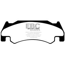 EBC Yellow Stuff FRONT Brake Pads, Dodge Ram SRT-10, DP41739R