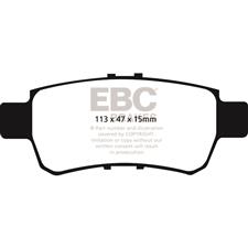 EBC Yellow Stuff REAR Brake Pads, Honda Odyssey, DP41744R