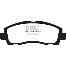 EBC Green Stuff Front Brake Pads, Acura TL, TLX, DP21753