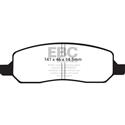 EBC Ultimax2 Rear Brake Pads, Buick Lucerne, Cadillac DTS, UD1172