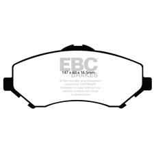 EBC Ultimax2 Front Brake Pads, Journey, Nitro, Liberty, Wrangler, UD1273