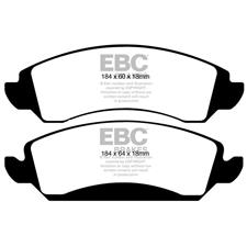 EBC Green Stuff Front Brake Pads, Escalade, Silverado 1500, Tahoe, Yukon, DP61830