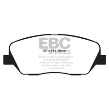 EBC Ultimax2 Front Brake Pads, Kia Borrego, UD1385