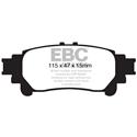 EBC Orange Stuff Rear Brake Pads, Lexus RX350, RX450H, Toyota Highlander, Sienna, ED91850