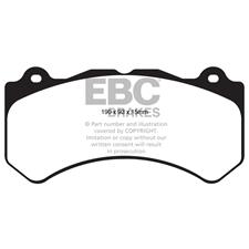 EBC Blue Stuff Front Brake Pads, CTS-V, Camaro, C7 Z06, C7 Grand Sport, Hellcat, DP51853NDX