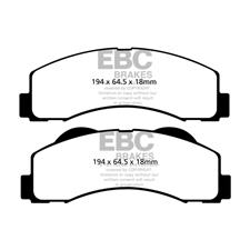 EBC Green Stuff Front Brake Pads, Expedition, F150, SVT Raptor, Navigator, DP61855