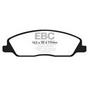 EBC Yellow Stuff FRONT Brake Pads, Ford Mustang, Mustang GT, DP41869R