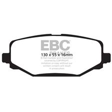 EBC Green Stuff Rear Brake Pads, Grand Caravan, Journey, Routan, DP61889