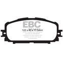 EBC Ultimax2 Front Brake Pads, Toyota Yaris, UD1628