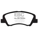 EBC Ultimax2 Front Brake Pads, Hyundai Accent, Elantra, Kia Rio, UD1593