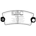 EBC Red Stuff REAR Brake Pads, Lotus Esprit, Esprit Turbo, DP3189C