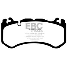 EBC Yellow Stuff FRONT Brake Pads, RS7, AMG GT, C63 AMG, C63 S AMG, SL600 SLS AMG, DP41939R