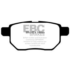 EBC Ultimax2 Rear Brake Pads, CT200h, iM, Corolla iM, Prius, UD1423